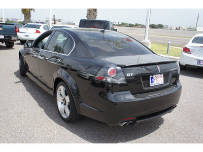 pontiac g8 2009 black sedan gt gasoline 8 cylinders rear wheel drive automatic 78502