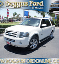 ford expedition 2007 off white suv limited gasoline 8 cylinders rear wheel drive automatic 78501