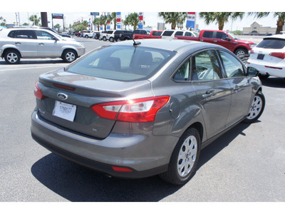 ford focus 2012 gray sedan se flex fuel 4 cylinders front wheel drive automatic 78501