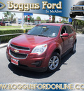 chevrolet equinox 2011 red lt gasoline 4 cylinders front wheel drive automatic 78501
