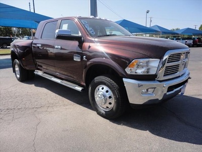 ram 3500 2012 dk  red pickup truck laramie longhorn diesel 6 cylinders 4 wheel drive automatic 76401