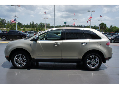 lincoln mkx 2010 gold suv gasoline 6 cylinders front wheel drive 6 speed automatic 77338