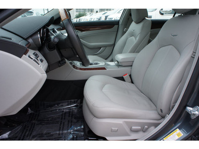 cadillac cts 2012 gray sedan 3 0l luxury gasoline 6 cylinders rear wheel drive automatic 77002