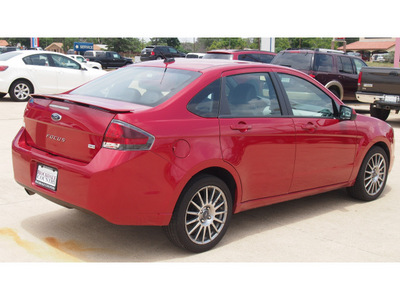 ford focus 2011 dk  red sedan sport ses gasoline 4 cylinders front wheel drive automatic with overdrive 76567