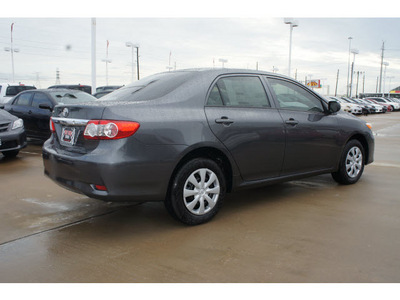 toyota corolla 2012 gray sedan l gasoline 4 cylinders front wheel drive automatic 77469