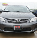 toyota corolla 2012 gray sedan l gasoline 4 cylinders front wheel drive automatic 77469