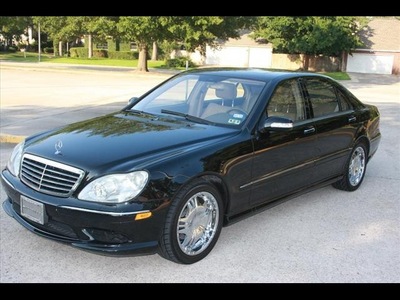 mercedes benz s class 2006 black sedan s500 gasoline 8 cylinders rear wheel drive automatic 77094