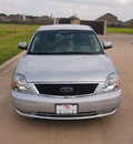 ford five hundred 2005 silver sedan sel gasoline 6 cylinders front wheel drive automatic 76049