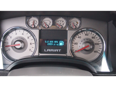 ford f 150 2010 black lariat flex fuel 8 cylinders 2 wheel drive automatic with overdrive 77864