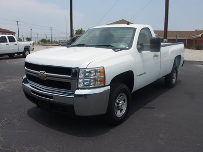 chevrolet silverado 2500hd 2008 white pickup truck gasoline 8 cylinders 2 wheel drive automatic 76234