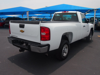 chevrolet silverado 2500hd 2008 white pickup truck gasoline 8 cylinders 2 wheel drive automatic 76234