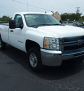 chevrolet silverado 2500hd 2008 white pickup truck gasoline 8 cylinders 2 wheel drive automatic 76234