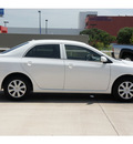 toyota corolla 2010 white sedan le gasoline 4 cylinders front wheel drive automatic 78232