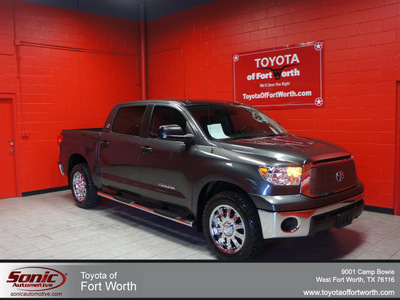 toyota tundra 2012 gray grade gasoline 8 cylinders 2 wheel drive automatic 76116