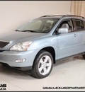 lexus rx 330 2005 lt  blue suv navi gasoline 6 cylinders all whee drive automatic 55391