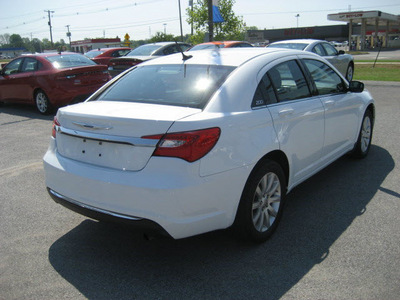 chrysler 200 2011 white sedan touring gasoline 4 cylinders front wheel drive automatic 62863