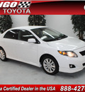 toyota corolla 2010 white sedan s gasoline 4 cylinders front wheel drive automatic 91731