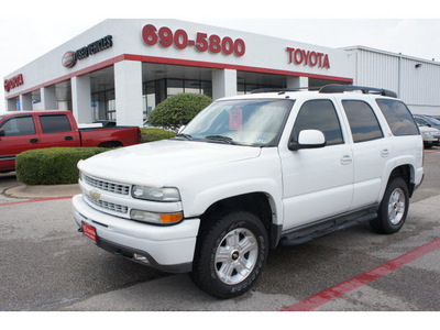chevrolet tahoe 2004 white suv z71 flex fuel 8 cylinders 4 wheel drive automatic 76543