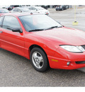 pontiac sunfire 2004 red coupe gasoline 4 cylinders front wheel drive automatic 76543