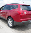 chevrolet traverse 2012 red lt gasoline 6 cylinders front wheel drive automatic 78009