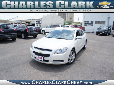 chevrolet malibu 2011 white sedan lt gasoline 4 cylinders front wheel drive automatic 78501