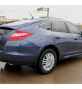 honda crosstour 2012 blue wagon gasoline 4 cylinders front wheel drive 5 speed automatic 77025