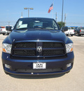 ram ram pickup 1500 2012 dk  blue pickup truck st gasoline 8 cylinders 2 wheel drive automatic 76011