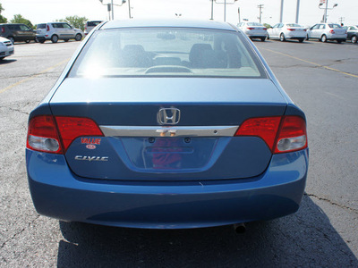 honda civic 2010 blue sedan lx gasoline 4 cylinders front wheel drive automatic 19153