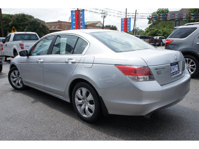 honda accord 2008 silver sedan ex v6 gasoline 6 cylinders front wheel drive automatic 78644