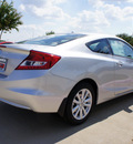 honda civic 2012 silver coupe ex l w navi gasoline 4 cylinders front wheel drive automatic 75034