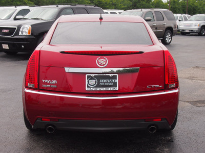 cadillac cts 2008 red sedan 3 6l di gasoline 6 cylinders all whee drive shiftable automatic 77074