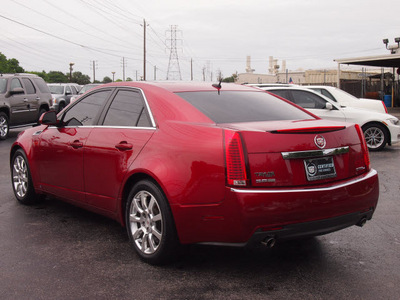 cadillac cts 2008 red sedan 3 6l di gasoline 6 cylinders all whee drive shiftable automatic 77074