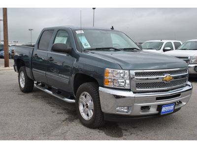 chevrolet silverado 1500 2012 blue lt flex fuel 8 cylinders 4 wheel drive automatic 78216