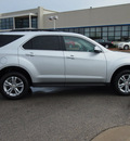 chevrolet equinox 2011 silver lt gasoline 4 cylinders front wheel drive 6 speed automatic 78224