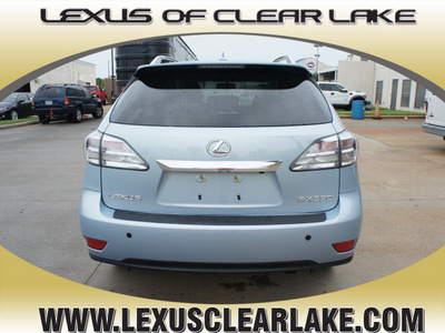 lexus rx 350 2010 blue suv gasoline 6 cylinders all whee drive automatic 77546