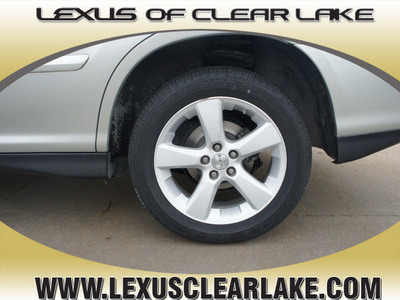 lexus rx 350 2007 silver suv gasoline 6 cylinders front wheel drive automatic 77546