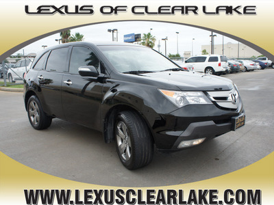 acura mdx 2008 black suv w sport w res gasoline 6 cylinders all whee drive automatic 77546