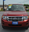 ford escape 2012 red suv xls gasoline 4 cylinders front wheel drive automatic 78523