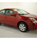nissan sentra 2010 dk  red sedan gasoline 4 cylinders front wheel drive automatic 77025