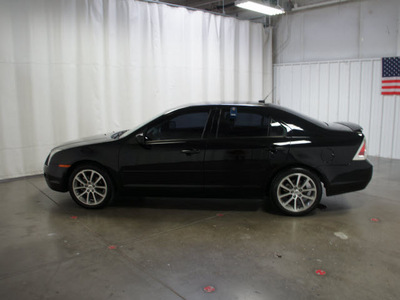 ford fusion 2008 black sedan i4 se gasoline 4 cylinders front wheel drive automatic 76108