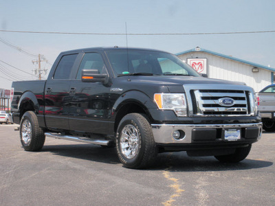 ford f 150 2010 black xlt flex fuel 8 cylinders 2 wheel drive automatic 61832