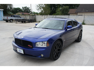 dodge charger 2007 blue sedan rt gasoline 8 cylinders rear wheel drive automatic 78501