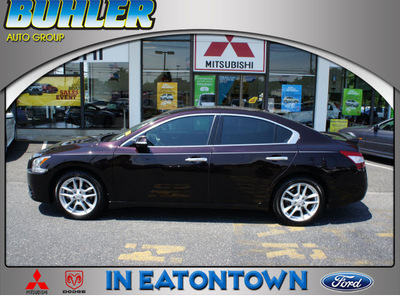nissan maxima 2010 dk  red sedan 3 5 sv gasoline 6 cylinders front wheel drive automatic 07724