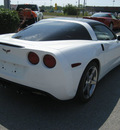 chevrolet corvette 2007 white coupe gasoline 8 cylinders rear wheel drive automatic 62863