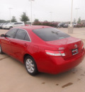 toyota camry 2011 red sedan le gasoline 4 cylinders front wheel drive automatic 76049