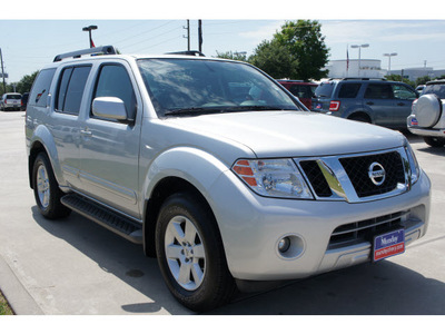 nissan pathfinder 2011 silver suv gasoline 6 cylinders 2 wheel drive automatic 77090
