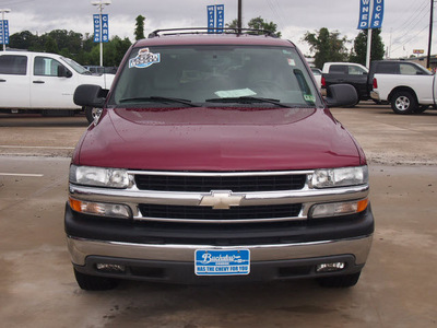 chevrolet tahoe 2004 red suv lt flex fuel 8 cylinders rear wheel drive automatic 77304