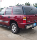 chevrolet tahoe 2004 red suv lt flex fuel 8 cylinders rear wheel drive automatic 77304