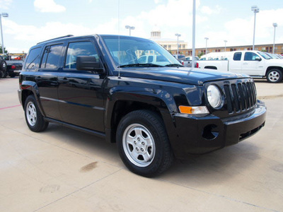 jeep patriot 2007 black suv sport gasoline 4 cylinders front wheel drive automatic 75087