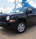 jeep patriot 2007 black suv sport gasoline 4 cylinders front wheel drive automatic 75087